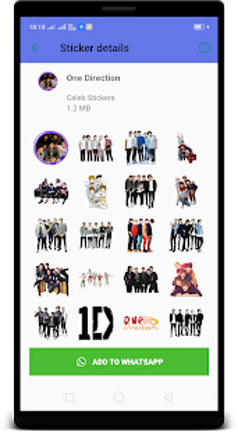 Imagen 2 para One Direction WAStickerAp…