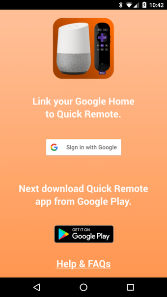 Image 0 for Quick Remote for Google H…