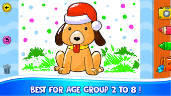 Image 1 for Free Christmas Coloring G…