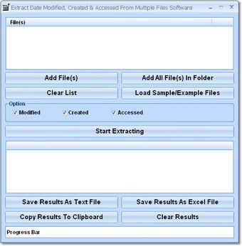 Imagen 0 para Extract Date Modified, Cr…