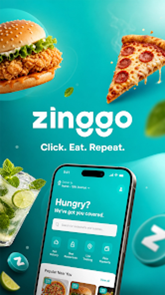 Imagen 0 para Zinggo Click. Eat. Repeat…