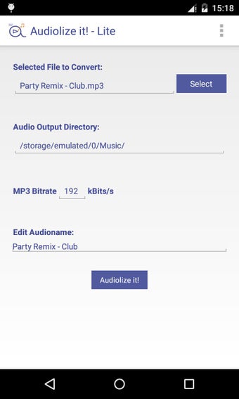 Image 1 for Audiolize it! MP3 Convert…