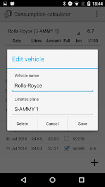 Image 1 for Consumption Calculator