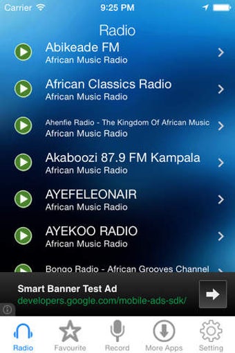 Image 0 for African Music Radio Recor…