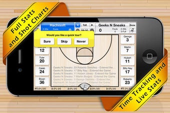 Image 0 for Basketball Stat Tracker