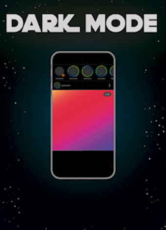 Imagen 1 para Dark Mode Theme for Insta…
