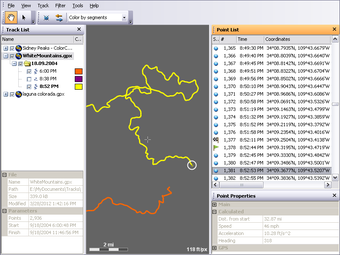 Image 1 for GPS Track Editor