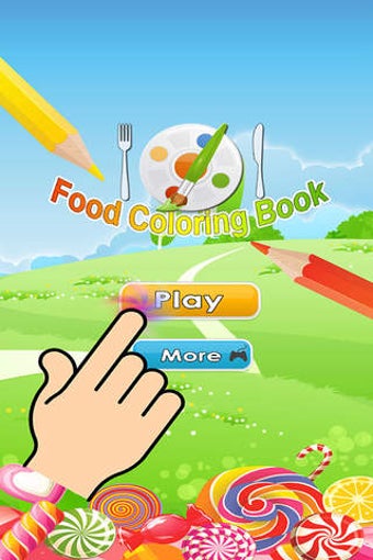 Image 0 for Food Coloring Book Kids P…