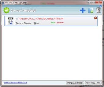 Image 0 for Free M4A to MP3