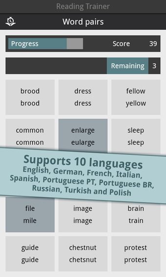 Imagen 2 para Reading Trainer
