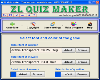 Image 0 for ZL Quiz Maker