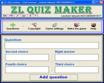Image 1 for ZL Quiz Maker