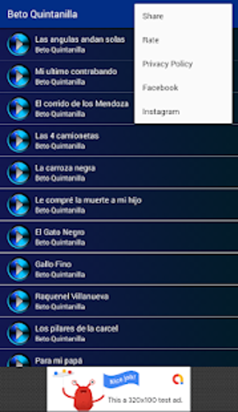 Imagen 0 para Beto Quintanilla TOP Musi…