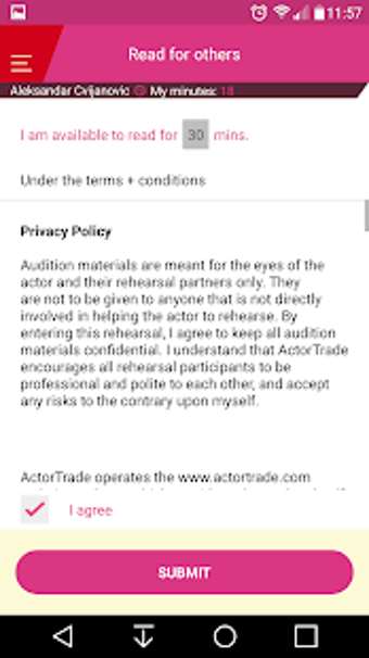 Imagen 0 para Actor Trade