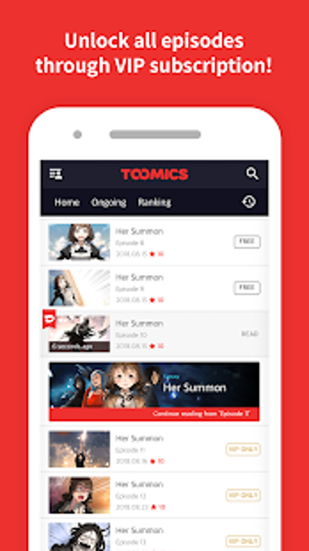Image 1 for Toomics - Read Comics, We…