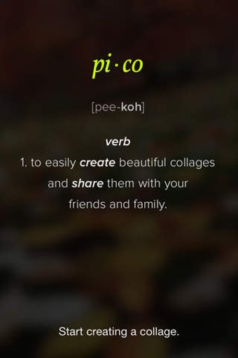 Image 0 for Pico - fast, easy collage…