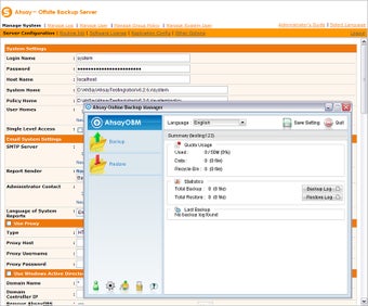 Image 0 for Ahsay Backup Software Sui…