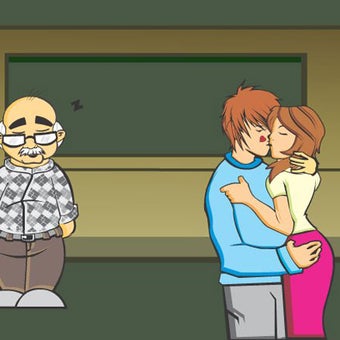 Image 0 for Kiss in Elevator