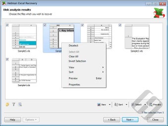 Image 1 for Hetman Excel Recovery