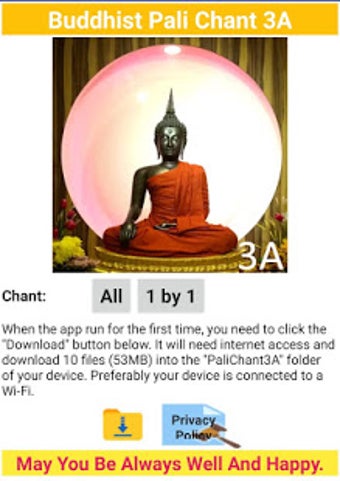 Imagen 0 para Buddhist Pali Chant 3A