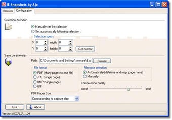 Image 1 for IE Snapshot