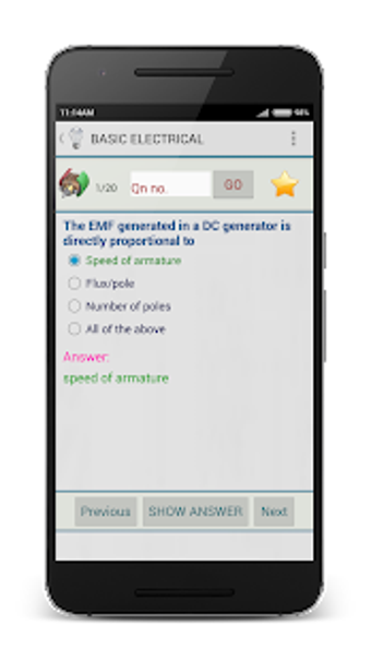 Imagen 0 para Basic Electrical Quiz (MC…