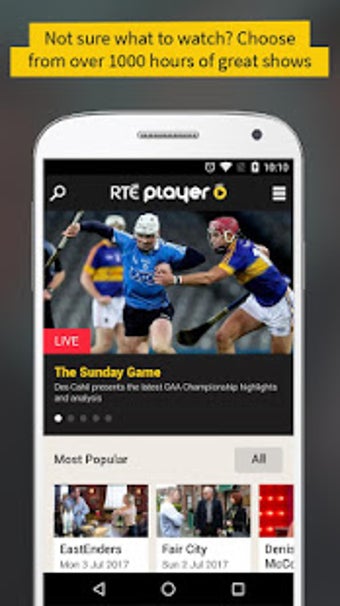 Imagen 1 para RTE Player