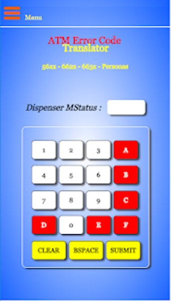 Image 3 for ATM Error Code Translator…