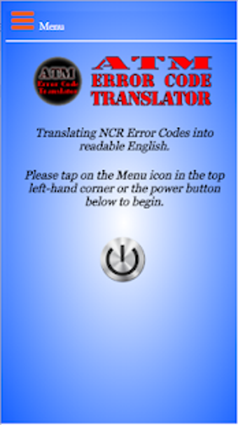 Image 1 for ATM Error Code Translator…