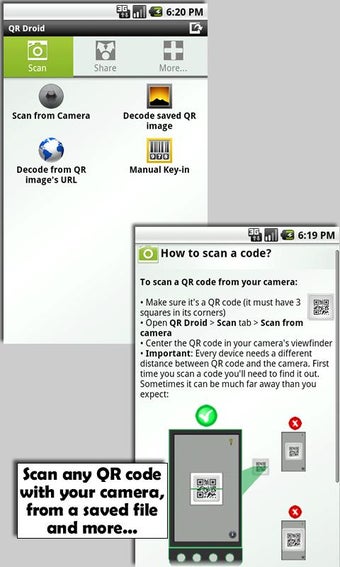 Imagen 3 para QR Droid Private