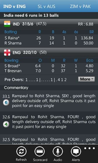 Image 2 for Cricbuzz for Windows 10