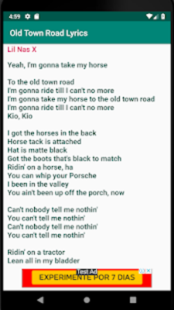 Image 0 for Old Town Road Lyrics