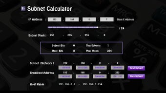 Image 1 for IP Subnet Calculator for …