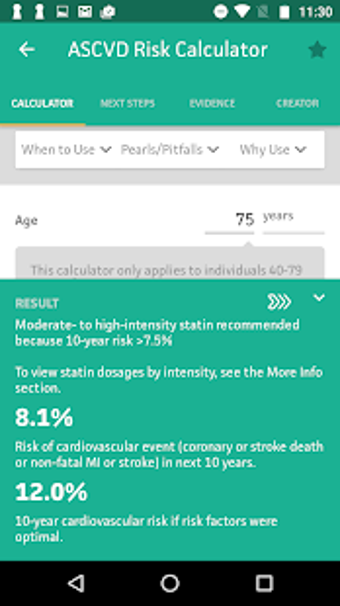 Imagen 3 para MDCalc Medical Calculator