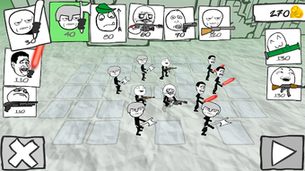 Imagen 2 para Stickman Meme Battle Simu…