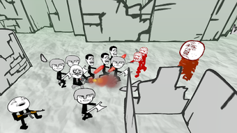 Imagen 1 para Stickman Meme Battle Simu…