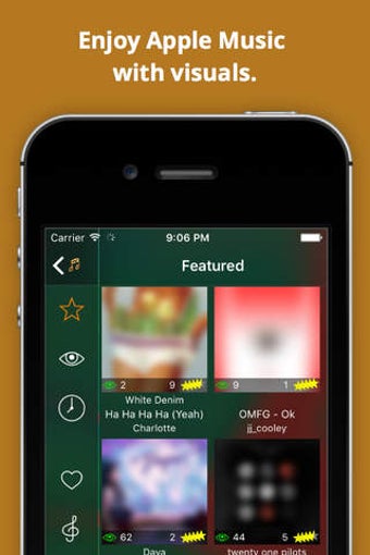 Image 0 for tappr.tv = visual music d…