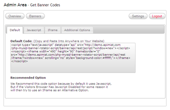 Image 1 for PHP MySQL Banner Rotator …