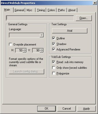 Image 0 for VobSub (32-bit)