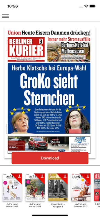 Image 1 for Berliner KURIER E-Paper