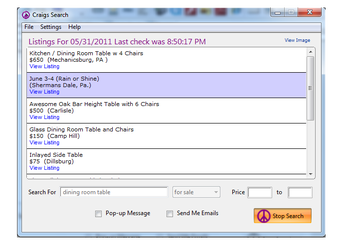 Image 0 for Craigs Search