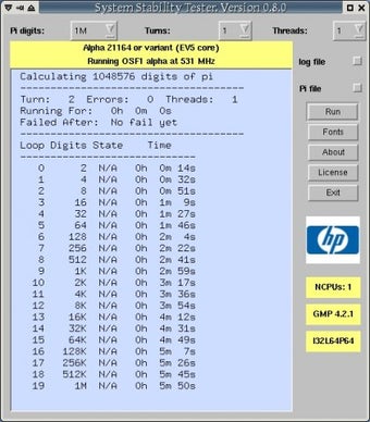 Imagen 2 para System Stability Tester