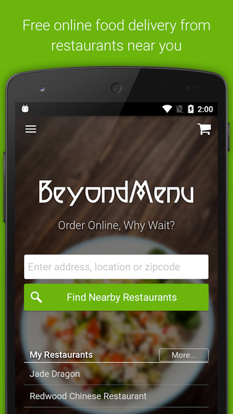 Image 0 for BeyondMenu Food Delivery