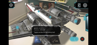 Imagen 2 para Star Wars AR Book Holosca…