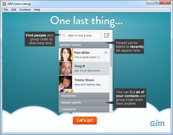 Imagen 1 para AIM for Windows
