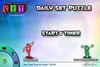 Imagen 0 para Daily SET Puzzle