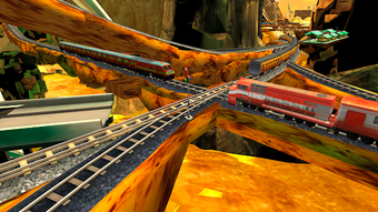Image 0 for Euro Train Hill Climb Sim…
