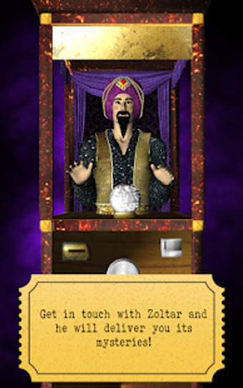 Image 0 for Zoltar fortune telling 3D