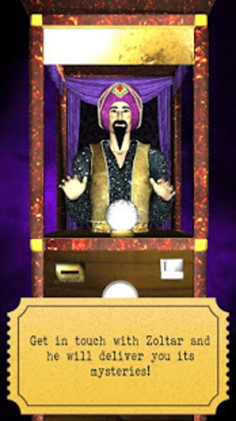 Image 1 for Zoltar fortune telling 3D