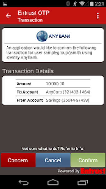 Imagen 1 para Entrust IdentityGuard Mob…